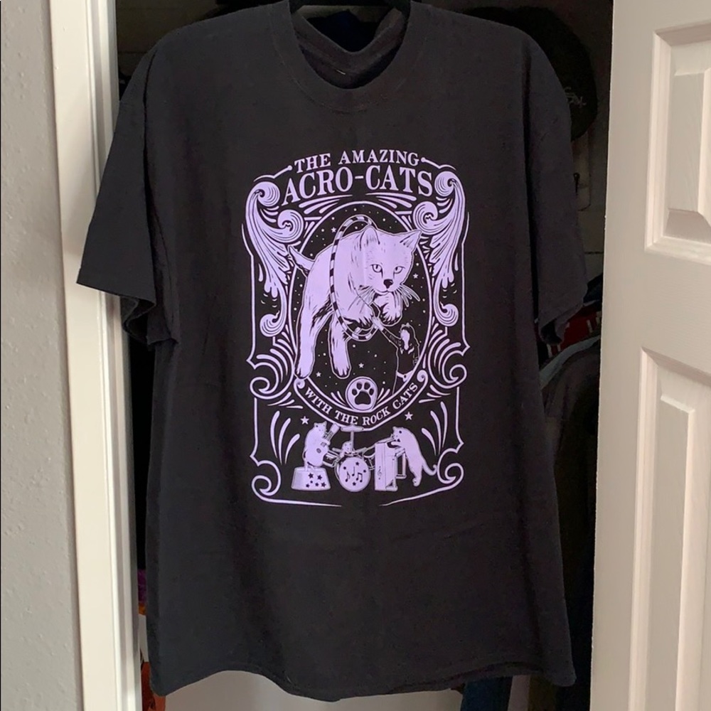 The Amazing Acro-Cats t-shirt